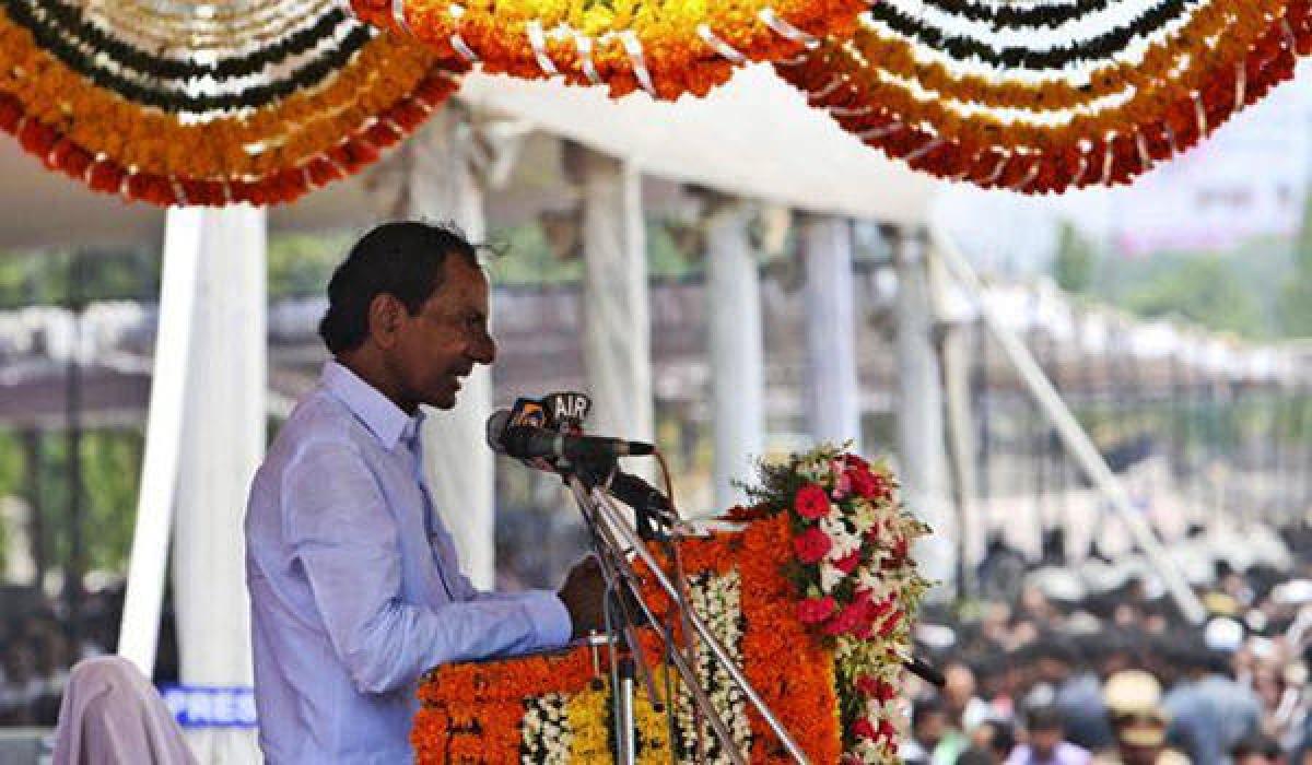 KCR announces women welfare schemes on Telangana Formation Day